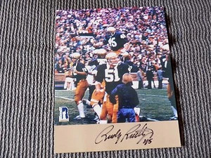 Rudy Ruettiger Notre Dame Football Signed Autographed 8x10 Photo Guaranteed - Picture 1 of 3