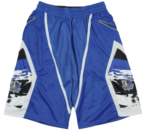 Zipway NBA Basketball Men's Dallas Mavericks Paint Splash Basketball Shorts Cover