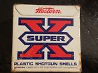 Vintage Western Super X Shotgun Shells Box Empty 12 Gauge 25 Shells (2-3/4")