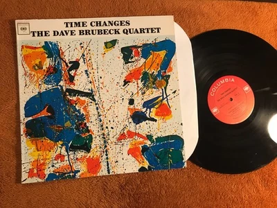 Dave Brubeck Quartet Time Changes 1964 US LP Columbia 2 Eye MONO cool jazz album Foto 1 de 2