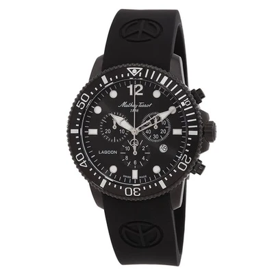 Nuevo reloj para hombre Mathey-Tissot H123CHLNN Lagoon esfera negra 42,5 mm Foto 1 de 3