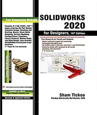 SOLIDWORKS 2020 for Designers, 18th Edition - Image 1 of 2