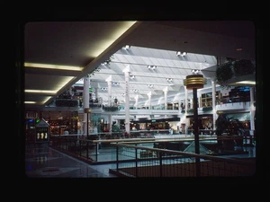 Kodachrome Mall Interior With Escalators And Storefronts James Hammack, - Picture 1 of 2
