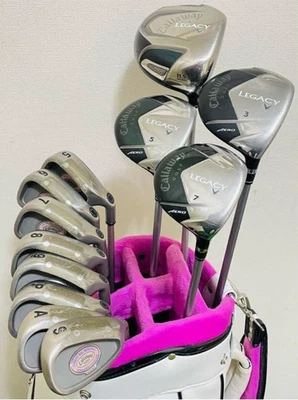 Ladies Callaway Club Set 1W 3W 5W 7W 5-9i Pw Aw Sw 12pc RH Women Golf Graphite - Image 1 of 4