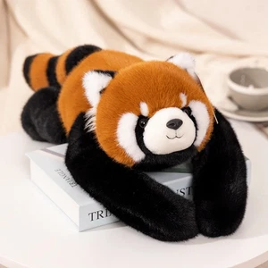 30 cm Kawaii Waldtier Plüsch Puppe Kissen weich Waschbär Dinosaurier Faultier Panda zu - Bild 1 von 4