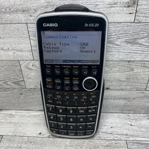 Casio fx-CG20 Graphing Scientific Calculator w/ Slip Cover Tested Works - Picture 1 of 15