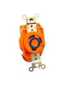 2620-IG 30 Amp, 250 Volt, Flush Mounting Locking Receptacle, Industrial Grade... - Picture 1 of 1
