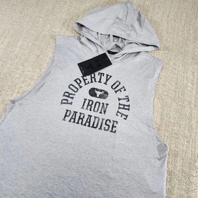 Under Armour Short Sleeve Hoodie Women Small Project Rock Charged Cotton Fitted - Image 1 of 4