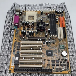 Vintage Retro ABIT KT7A-RAID Motherboard Socket 462 w/128MB SD RAM PC - Untested - Picture 1 of 7