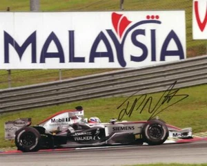 Juan Montoya autographed 2006 Malaysian Grand Prix Formula One 8x10 photo - Picture 1 of 1
