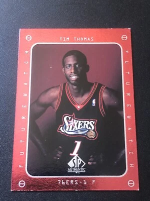 1997-98 SP Authentic Tim Thomas #172 Rookie RC - Image 1 of 2