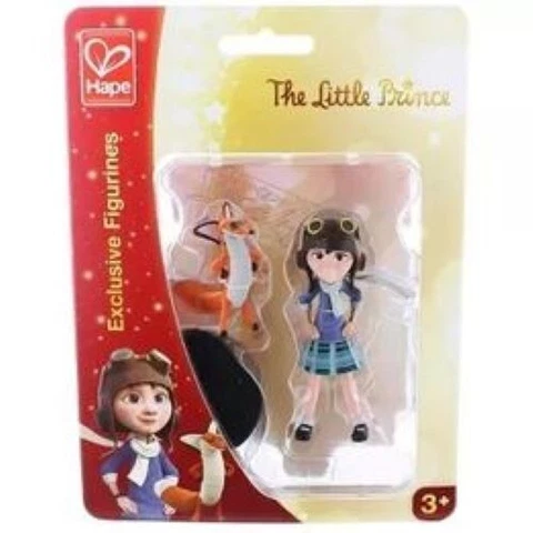 Hape The Little Prince Little Girl & Fox Exclusive Figurines with Stands MOC Cover