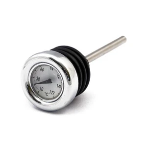TAPPO SERBATOIO OLIO BIANCO TERMOMETRO HARLEY SPORTSTER XL 82 - 03 SOFTAIL 84-99 - Imagen 1 de 12