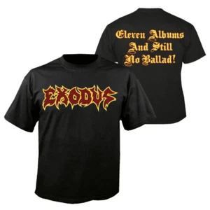 HOT NEW EXODUS band 2 lati maglietta nera manica corta tutte le taglie 3F478 - Foto 1 di 4