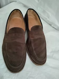 Gravati Mens Suede loafers Shoes- Size 8- Made in Italy - Picture 1 of 15