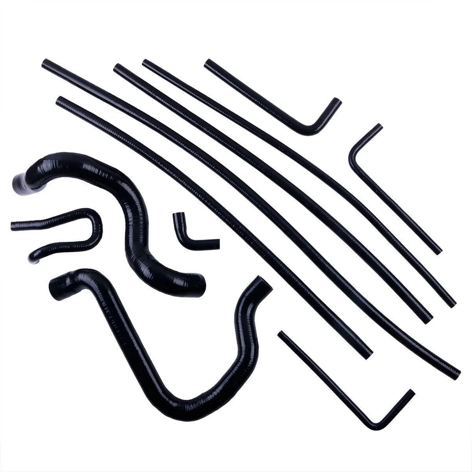 For 1988-1994 Ford F150 F250 F350 Bronco Trucks 5.0L 5.8L Silicone Radiator Hose Foto 1 de 4