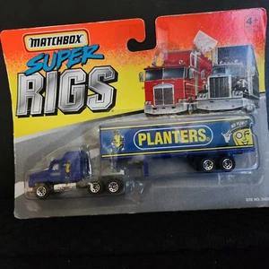 1997 Matchbox Super Rigs Planters Semi Mack Tractor Trailer Truck #34330 - Picture 1 of 1