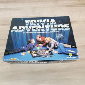 Trivia Adventure Board Game Pressman 1983 VINTAGE Retro Outer Space 