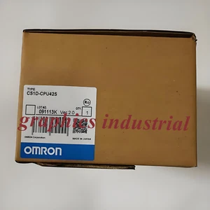NEW Genuine Omron CS1D-CPU42S PLC Module CS1D-CPU42S UPS/DHL Shipping - Picture 1 of 4