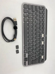 Logitech MX Keys Mini Minimalist Wireless Illuminated Keyboard, Compact, - Picture 1 of 8