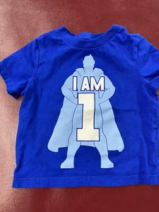 Infant Birthday Boy T Shirt Bday Party Gift T-Shirt Prince Kids Outfit - Picture 1 of 1