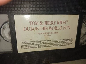 Tom And Jerry Kids, Out Of This World Fun, VHS, Tape,used, - Picture 1 of 5