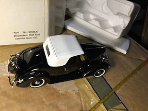 1/32 ARKO PRODUCTS    1936 FORD CABRIOLET IN BLACK MINT BOXED - Picture 1 of 5