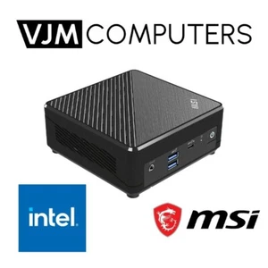 MSI Cubi Quiet fanless mini PC intel N100 8Gb RAM 1TB M.2 SSD Windows 11 Pro - Picture 1 of 4