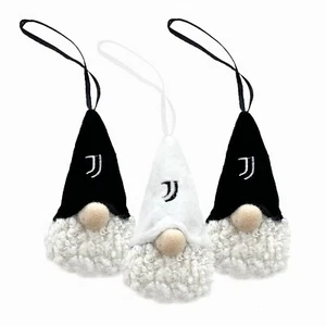F.C. Juventus Tris folletti 10 cm albero di natale nero prodotto ufficiale - Imagen 1 de 9
