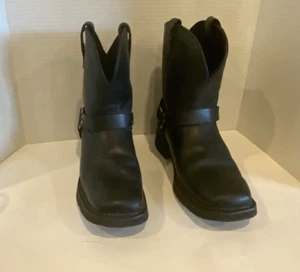 Justin gypsy Women's motor cycle boots Sz 10B color Black - Picture 1 of 8