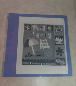 Pool Party  Accessories Template Embossing Scrapbooking - Picture 1 of 3