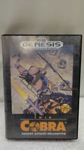 Twin Cobra Desert Attack Helicopter - Sega Genesis - Nessun manuale TESTATO 1991 - Foto 1 di 7