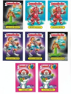 2016 Garbage Pail Kids American As Apple Pie Bonus Set 16 tarjetas de cómic de terror - Imagen 1 de 4