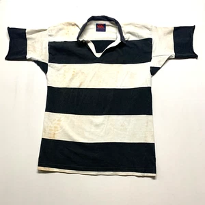 Camiseta de rugby Canterbury XL para hombre manga corta camisa a rayas negra/blanca - Imagen 1 de 9