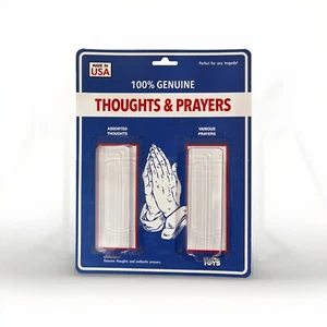 ACTION FIGURE COLLECTIBLE THOUGHTS AND PRAYERS DEATH BY TOYS BRAND WITH COA - Picture 1 of 3