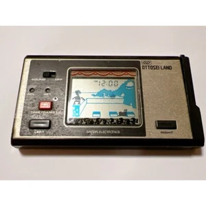 BANDAI Game & and Watch Ottosei Land LSI LCD Games Game Digital Vintage Retro Fr - Picture 1 of 8