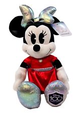 Disney 100 Years of Wonder Minnie Mouse Stuffed Animal Plush 17"