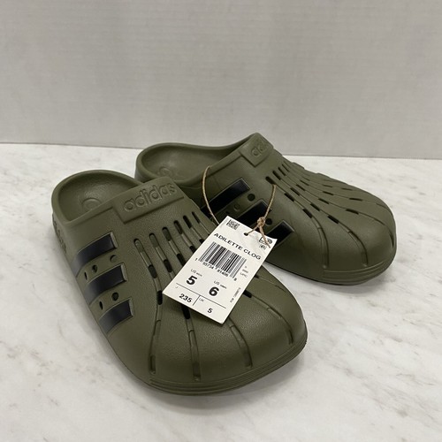ADIDAS ZOCCOLO VERDE SCURO UOMO TAGLIA 5 WMN TAGLIA 6 NUOVO CON ETICHETTA!
