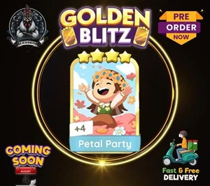 CAMP BESTIES ⭐️5 MONO_POLY_-GO 5S STICKERS CARDS ⚡️ GOLDEN BLITZ EVENT ⚡️ - Picture 1 of 1