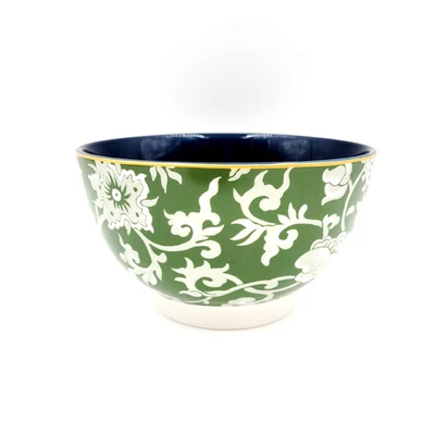 Tigela de macarrão Williams Sonoma Vietnã guindaste tapeçaria francesa ramen 8,25" NOVA - Imagem 1 de 4