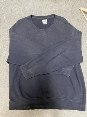 Visvim 21AW Contrary Dept Amplus Sweat L/S Crash Navy Size 4 - Image 1 of 4