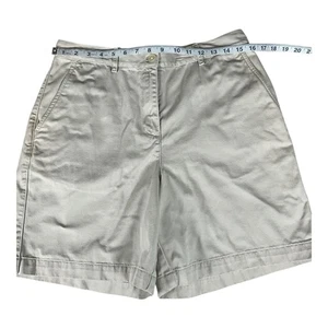 Bolsillos de golf vintage Lauren Ralph Lauren talla 10 tostado preppy 100 % algodón para mujer - Imagen 1 de 6