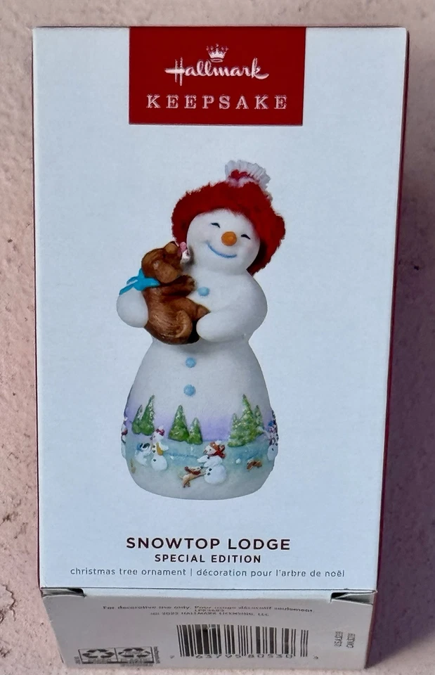 Hallmark LPR3683 Ornament - Red/White