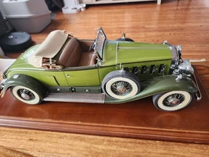 RARE 1:12 SCALE DANBURY MINT 1930 CADILLAC V-16 ROADSTER 1:12 LTD ED As Shown - Picture 1 of 9