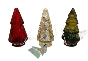 Target Bullseye 4,25" Glas Weihnachtsbaum Set 2023 klar grün rot - Neu - Bild 1 von 5