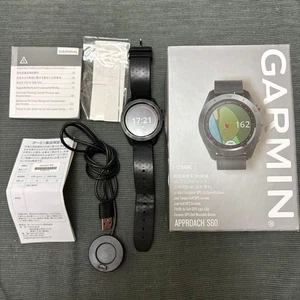 Smartwatch Garmin Approach S60 nero golf GPS con scatola caricatore usato molto bene - Foto 1 di 7