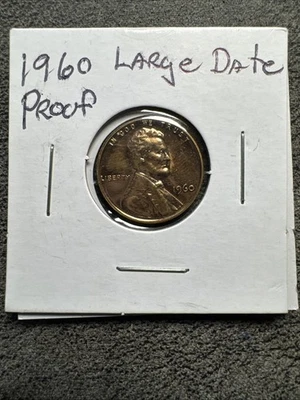 1960 Lincoln Memorial Cent RB Large Date. No Mint Mark UNC Non Magnetic Copper - Image 1 of 4