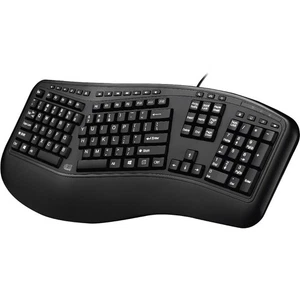 Adesso AKB-150UB Desktop Ergonomic Keyboard - 105 Key(s) - USB Interface - Picture 1 of 6