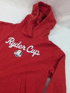 Under Armor Red 2020 Ryder Cup Hoodie Fleece Hooded Sweatshirt Women's Small - Picture 1 of 8