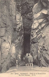 Jersey - Plemont - Entrance of the large cave - Publ. E. L. 161 - Picture 1 of 2